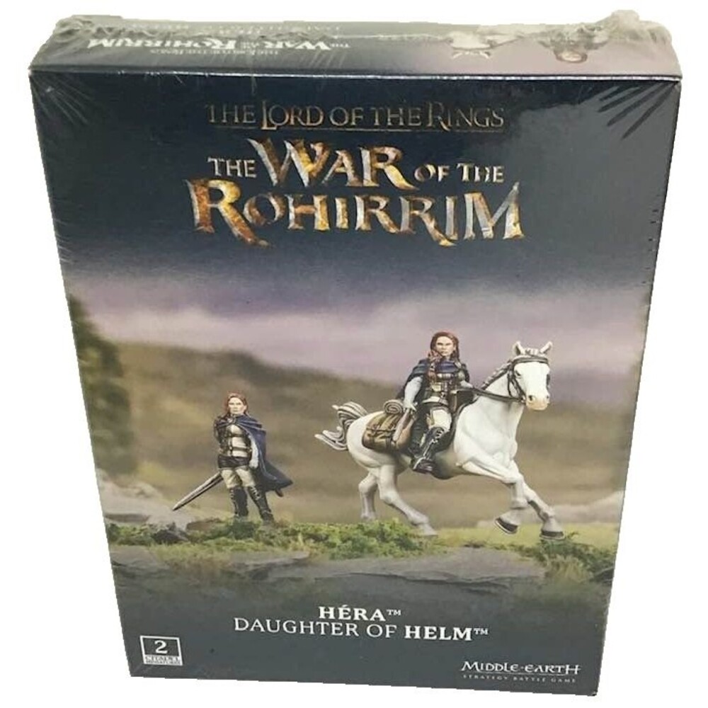 Lord of the Rings War Rohirrim Hera Daughter Helm Miniatures Middle Earth NEW